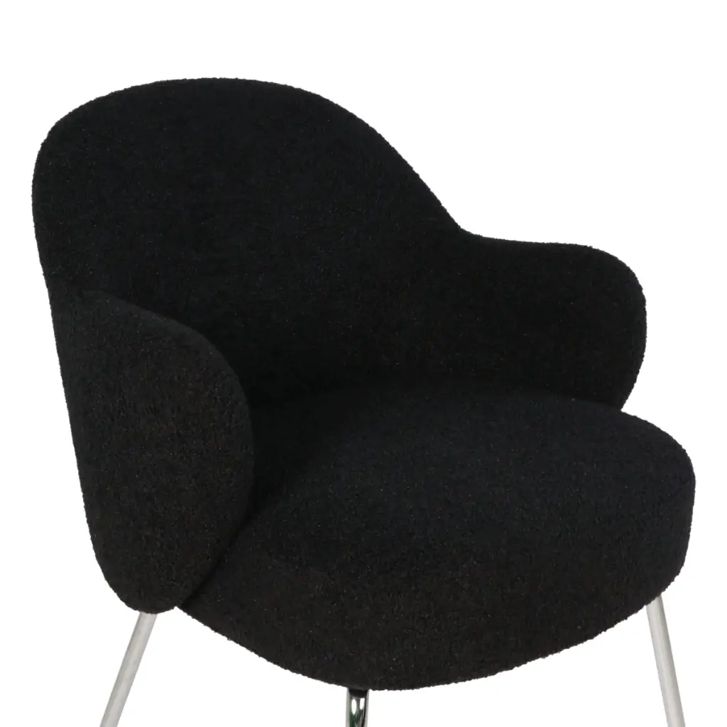 furnish-theory-nordic-comfort-dining-armchair-arm-chair-cushion-padded-obsidian-black-boucle-fabric-upholstered-seat-back-chrome-plated-steel-legs_01.webp