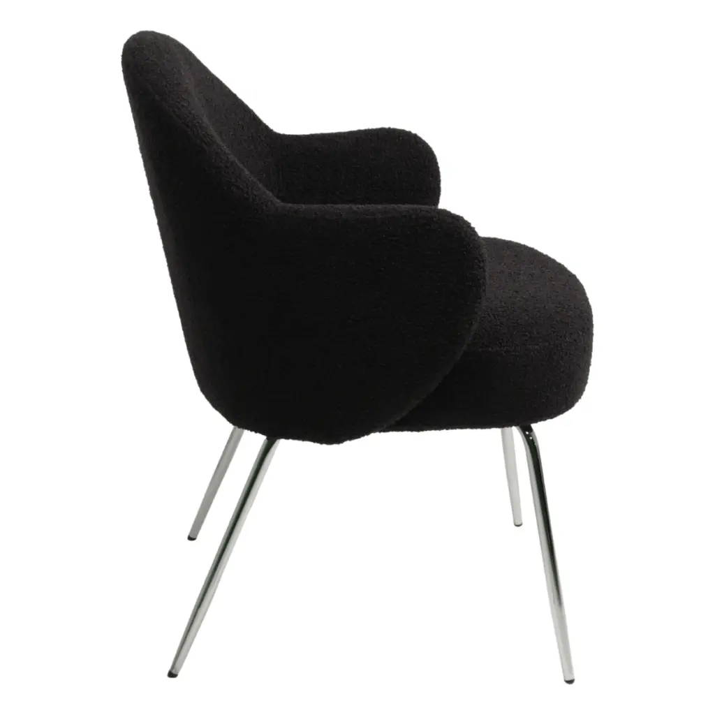 furnish-theory-nordic-comfort-dining-armchair-arm-chair-cushion-padded-obsidian-black-boucle-fabric-upholstered-seat-back-chrome-plated-steel-legs_11.webp