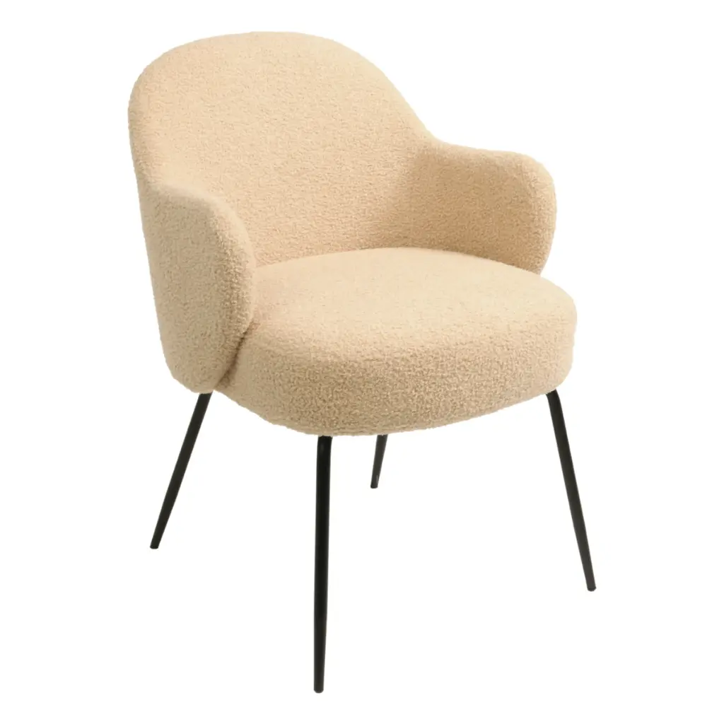 furnish-theory-nordic-comfort-dining-armchair-arm-chair-cushion-padded-frosted-almond-boucle-fabric-upholstered-seat-back-black-powder-coated-steel-legs.webp