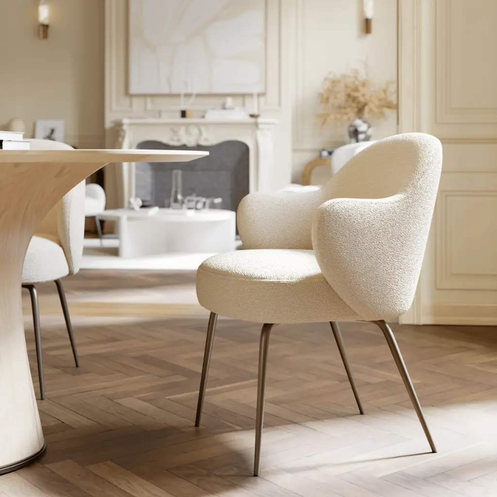 furnish-theory-nordic-comfort-dining-armchair-arm-chair-cushion-padded-frosted-almond-boucle-fabric-upholstered-seat-back-black-powder-coated-steel-legs_01.webp